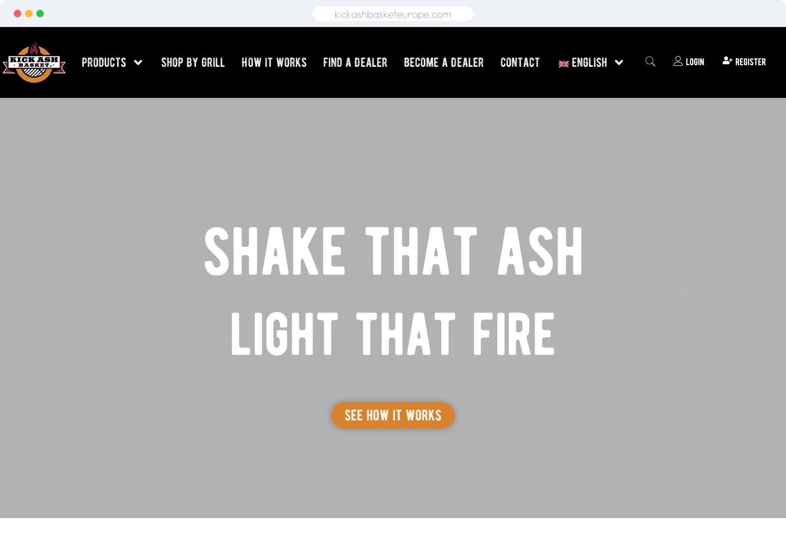 Kick Ash Basket Europe website built by SketchVolt — kickashbasketeurope.com