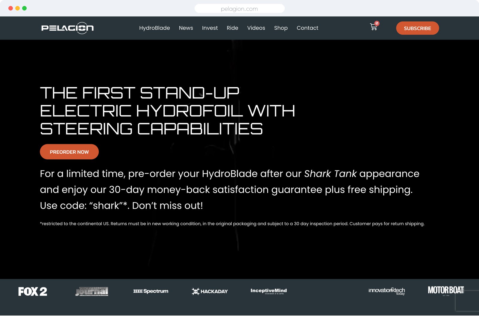 Pelagion website built by SketchVolt — pelagion.com